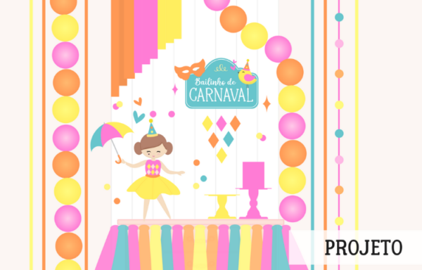 Festa bailinho de carnaval a diversão está garantida para as crianças Criatividade em Festa